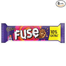 CADBURY FUSE CHOCOLATE BAR 24G